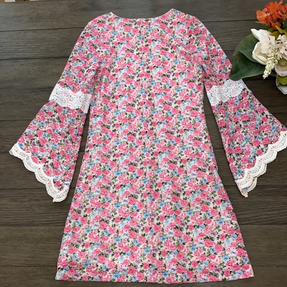 Chasing Fireflies Floral Lace Dress - Picture 3 of 6